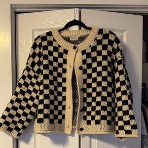 Desert dreamer checker cardigan